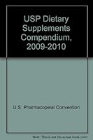 USP Dietary Supplements Compendium, 2009-2010 1889788791 Book Cover