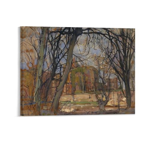 Piet_Mondrian Wall Art Poster 31 Painting On Canvas Wall Art Poster Scroll Picture Frame Print Living Room Walls Decor Home 08x10inch(20x25cm)