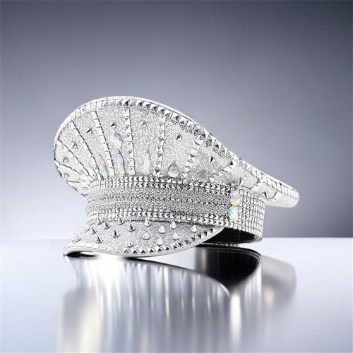 Chapeau marin tendance strass finitions cloutées durables - 7