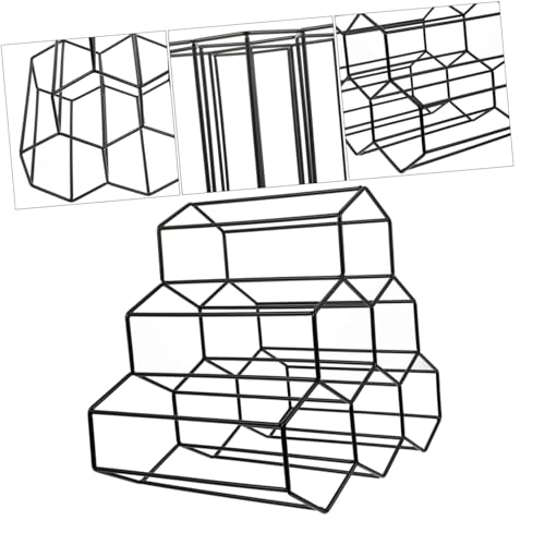 Soporte para Botellas Zerodeko Geométrico Negro miniatura 6
