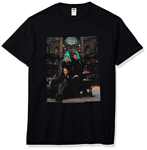 T-shirt Harry Potter Draco Malfoy Gang homme coton noir Serpentard
