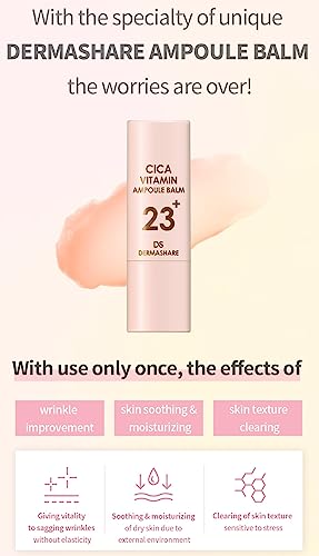 Dermashare Wrinkle Multi Balm Stick Vitamin Ampoule Balm 23+ Korea Beauty (11G/0.38Oz) #TOP2