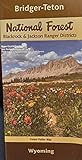 Bridger-Teton Blackrock and Jackson Ranger Districts National Forest Map