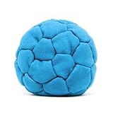 Skill Addicts Pro Footbag, Professioneller Hacky Sack mit 32 Paneelen und Metallfüllung, Lern-App für HäckySack Tricks inklusive - Dunkles Türkis