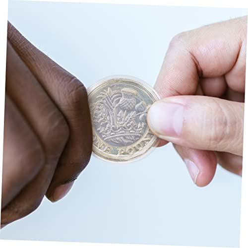 Cápsulas protectoras de monedas 25mm transparentes VILLCASE miniatura 5