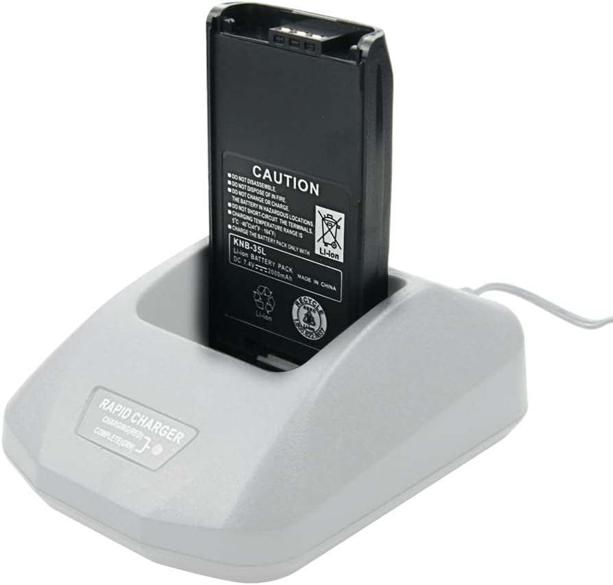7.4V 2000mAh KNB-55L KNB-35L Li-ion Battery for Kenwood TK-3160, TK-2170, TK-3173,TK-3140, TK-2160 Two Way Radio Replacement Battery