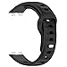 Disscool Replacement Adjustable Wrist Bands Compatible with Huawei Band 10/10 NFC/9/9 NFC/8/8 NFC, Soft Silicone Wrist Strap with Quick Release for Man Women(Dot Pattern/Black)