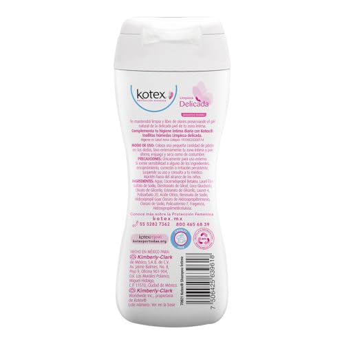 Cuidado Femenino, Drugstore shampoo intimo lomecan Marca Kotex (2)