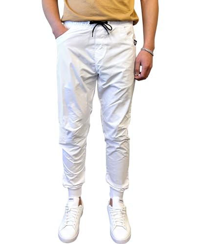 Pantalon de jogging léger blanc homme Southpole pour éviter la chaleur