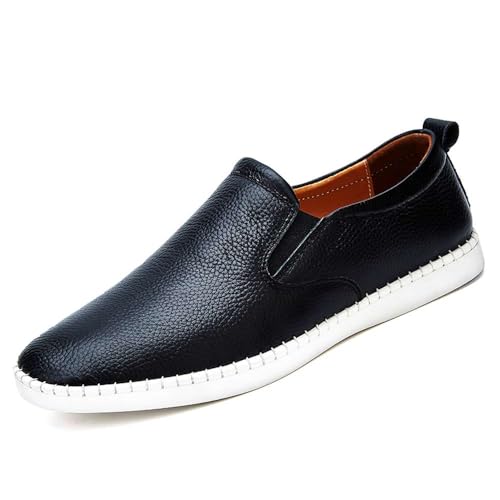 Mocasines de cuero genuino para evitar el cansancio al caminar