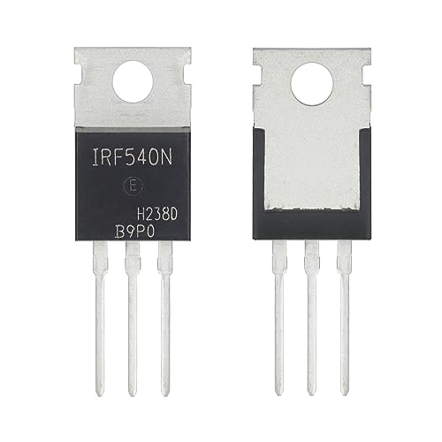 Image of IRF540 IRF540N MOSFET Transistors 33A 100V IRF520NPBF N-Channel Power Transistor 33 Amp 100 Volt TO-220 (Pack of 10pcs)