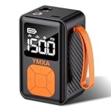 YMXA 150 PSI Mini Bike Pump – Auto-Stop & Digital Gauge, Air Pump for Bike Tires...