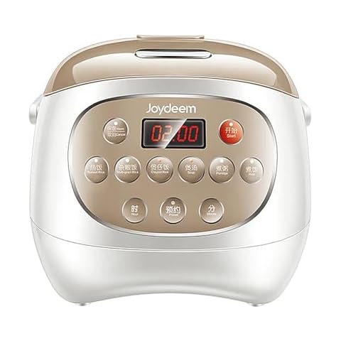 Joydeem Ceramic Rice Cooker, 6 Cups Uncooked Rice Cookers with Pure Ceramic Inner Pot, Healthy & PFOA Free, 3L, DFB-C300 Cover
