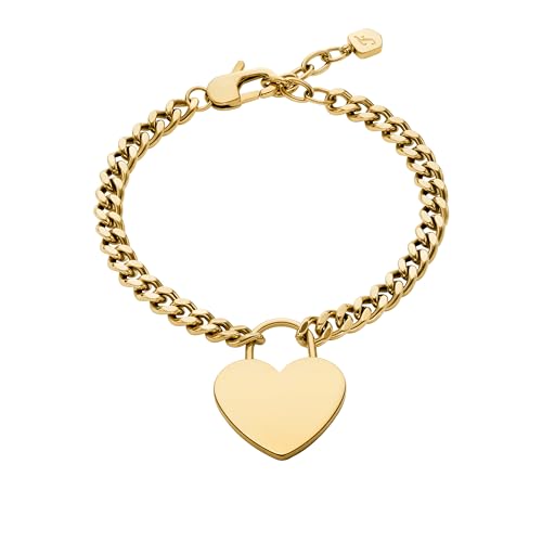Image of Fossil Women's Stainless Steel Chain Bracelet