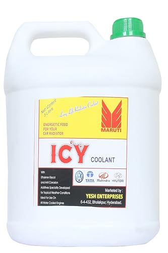 ICY Premium- Car_Coolant – 5 Liter Car Accessories/Automotive Product Coolant Coolant (5 L)