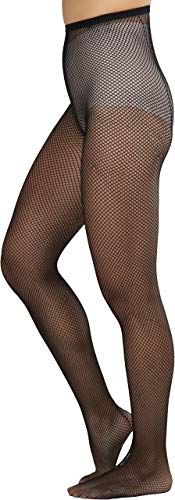 Image of ToBeInStyle Women's Fishnet Backseam Pantyhose W /Elastic Waistband