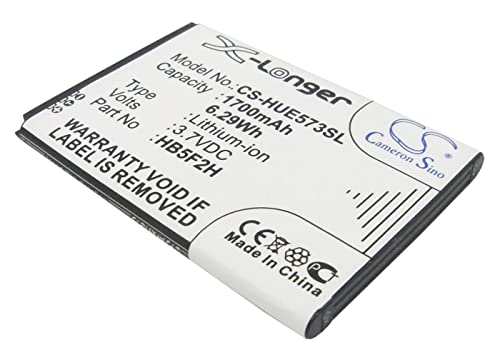 VINTRONS 1700mAh Battery for Huawei E5330, E5330Bs-2, E5336, E5372, E5373, E5375, EC5377