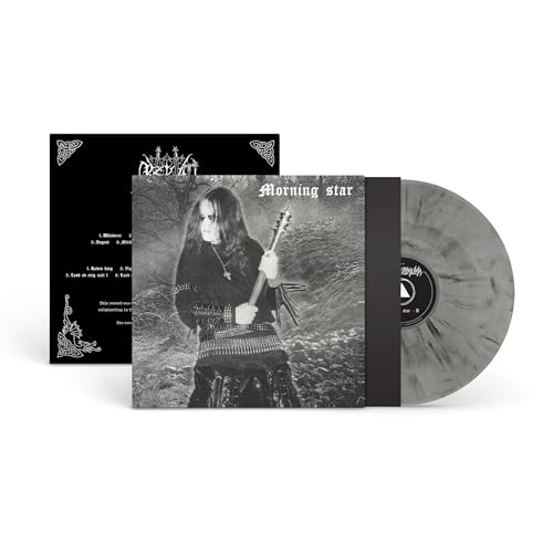 Morning Star Silver & Black Marble Vinyl LP (Hand Numbered/150), Këkht Aräkh image 3