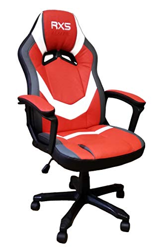 Fauteuil gaming rouge pour bureau et chambre de joueur