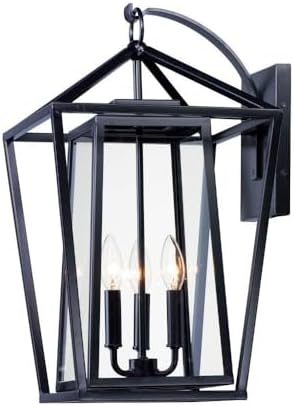 Maxim Artisan-Three Light Outdoor Wall Mount-12 Inches Wide by 20.75 inches high