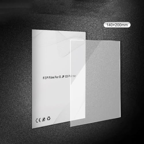 Juego de cinco láminas FEP fotopolimerizables resistentes al calor - Fernando Cortés