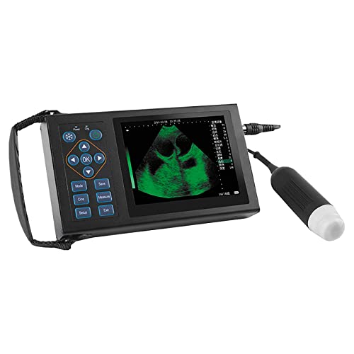 Escáner de ultrasonido portátil para ganado con reproducción HD a todo color, prueba de grasa y estimación de gestación