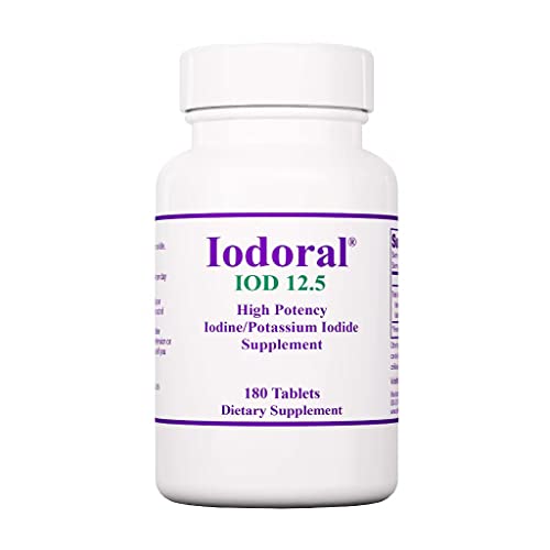 Optimox Iodoral 12.5mg Jod Tabletten - 180 Stück