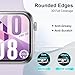 Fhyeugfy Screen Protector for HUAWEI Watch Fit 4, Tempered Glass Film, 9H,Scratch-Resistant, Anti-Fingerprint, Easy to Install (4 Pack)