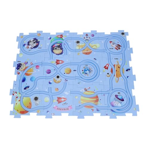 Circuit de puzzle Ejoyous en ABS : résolvez le manque d'activité manuelle des petits