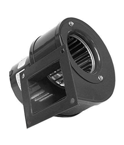 Dayton 4C446, 6FHX8 Rectangular Shaded Pole OEM Specialty Blower with Flange, Wheel Dia: