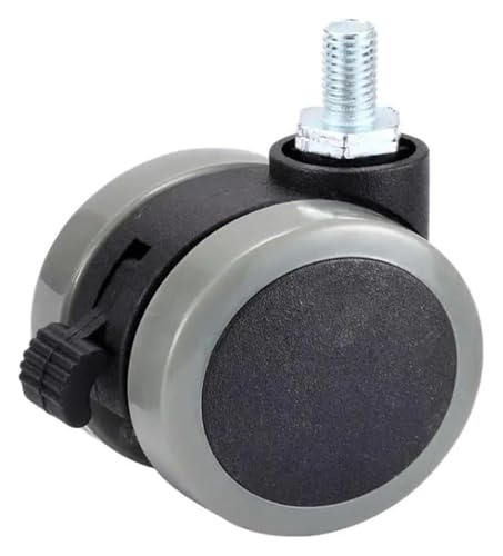 M8 Tornillo Ruedas de 2 Pulgadas para Mover Muebles sin Rayar el Suelo