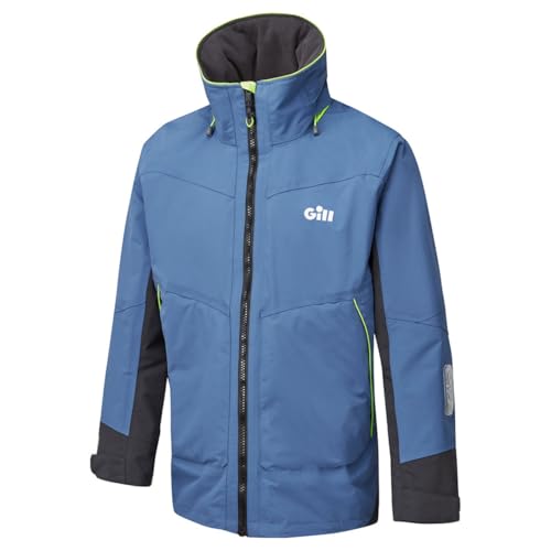 Image of Gill OS3 Mens Coastal Sailing Jacket - Waterproof & Stain Repellent