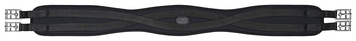 Equinate Sattelgurt Amigo ohne Elastik mit Memory Foam anatomisch Langgurt 120cm
