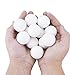 12 Pack of Smooth White Foosballs for Standard Foosball Tables & Classic Tabletop Soccer Game Balls by Brybelly