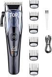Hair Cutting Tool, USB Electric Clipper Professional Men's Cordless Adjustable Barber Set