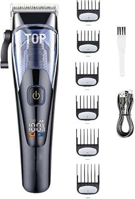 Hair Cutting Tool, USB Electric Clipper Professional Men's Cordless Adjustable Barber Set