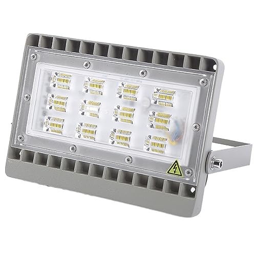 Projecteur LED étanche IP65 blanc 50W à faisceau large pour éclairage de sécurité extérieur