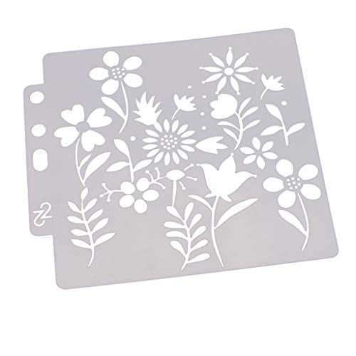 Schablonen für Blumenmalerei, Scrapbooking, Prägung, Album, Papierkunst Cover