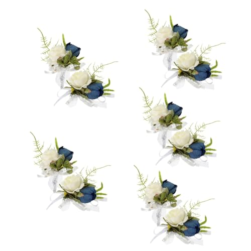 Corsages et boutonnières de poignet faits pour sublimer les mariées et demoiselles d'honneur