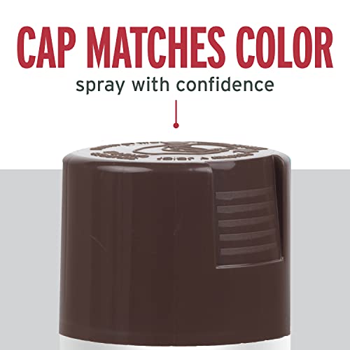 Image of Rust-Oleum 262661 Stops Rust Spray Paint, 12 oz, Gloss Dark Walnut (Pack of 4)