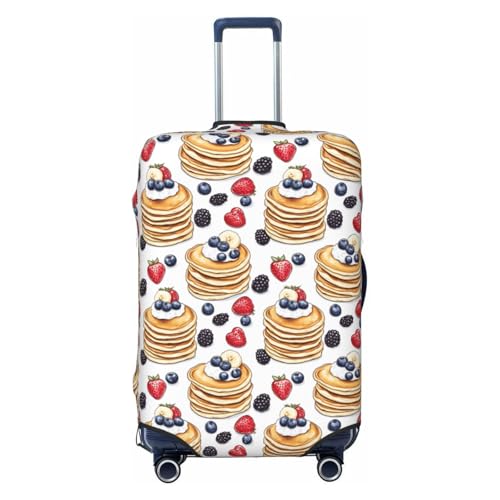Luggage Cover Protector - Berry Cakes Print Suitcase Covers for Luggage Fit 25-28 Inch Suitcase