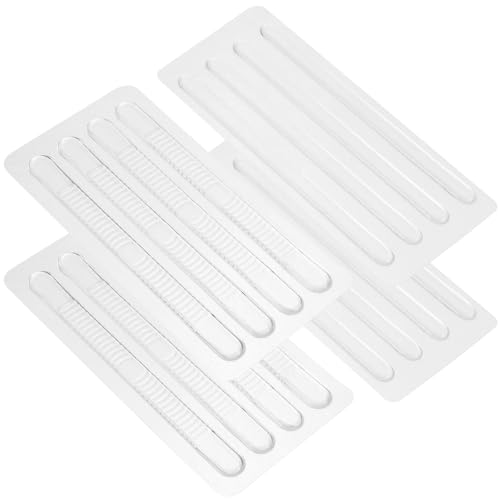 Healifty Lot de 16 sangles de chaussures invisibles pour sandales, bride arrière, semelles à talons hauts, protection contre les pincements