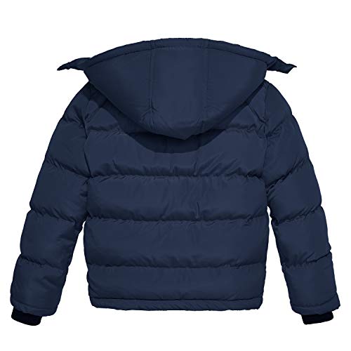 wantdo Boy's Fleece Winter Coat Waterproof Puffer Jacket Warm Winter Jackets with Hood2