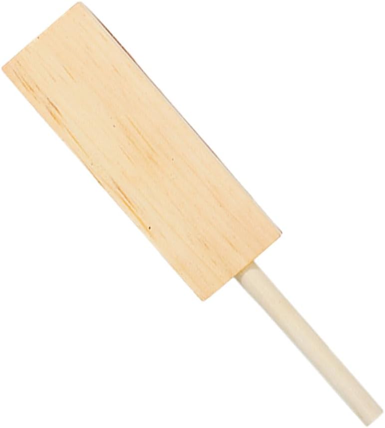 Leather Strop with Wood Base