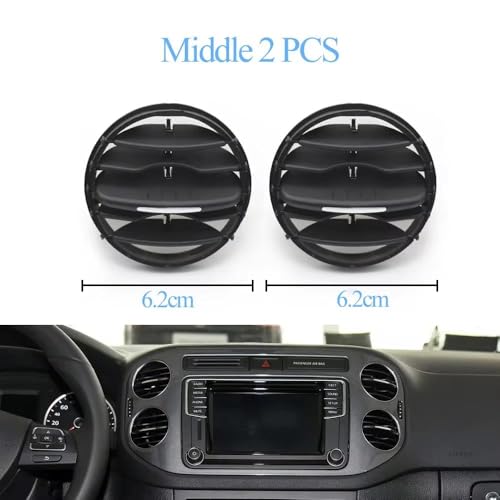 Cubierta de salida de aire acondicionado para VW Tiguan 2010-2017: repare la rejilla rota 2