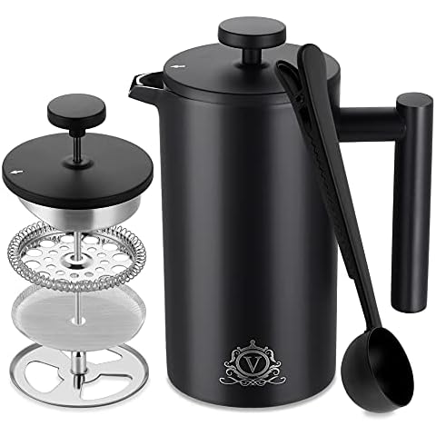 vancasso Cafetera Francesa de Émbolo, 0.35L/ 2 Tazas Cover