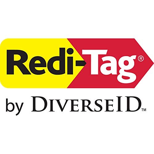 Redi-Tag Side-Mount Self-Stick Plastic Index Tabs, 1 Inch, White, 416/Pack #TOP2