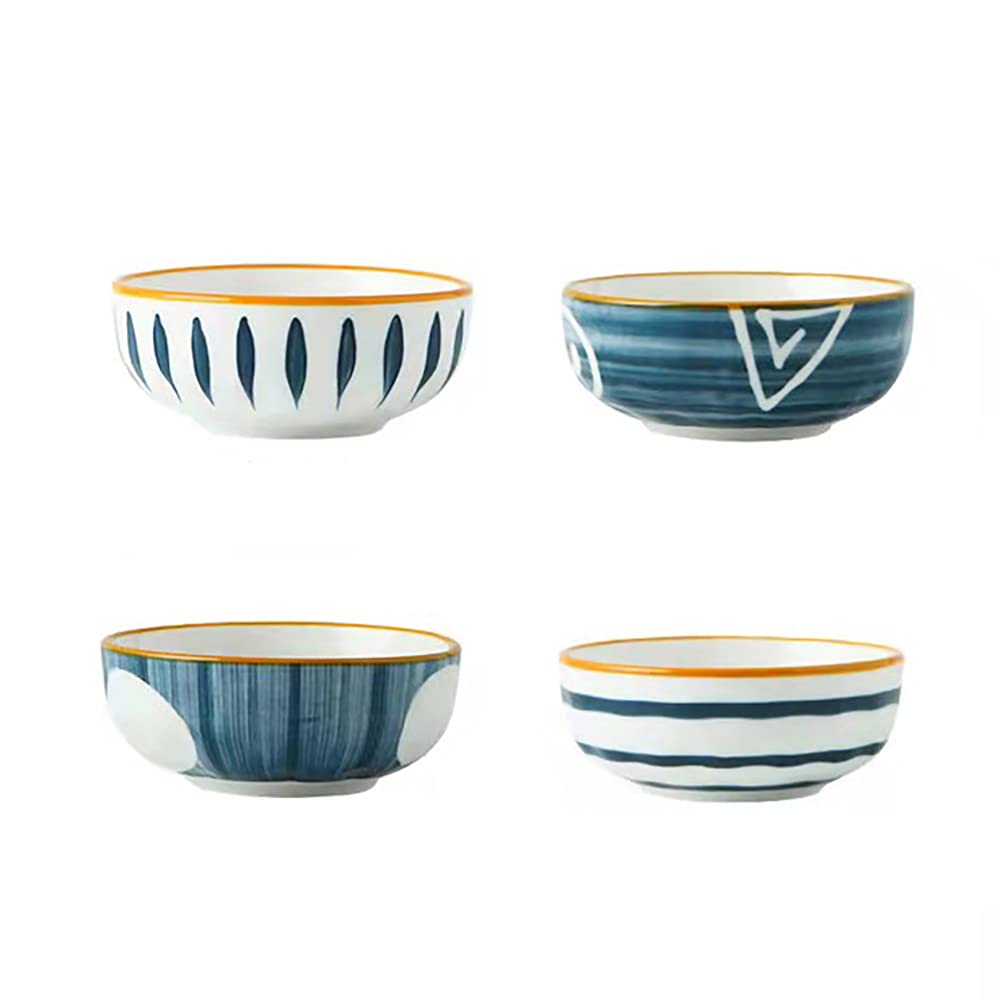 Set 6 Ciotoline Ceramica Per Salse - 90ml Bianche Per Sushi, Dessert E Snack - Foto 8