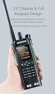 YDC TECH BAOFENG DM-32C DMR 2M/70CM Amateur Radio Handheld Transceiver GPS & Digital APRS Tier II DMR IC: 25058-DM32C HVIN: DM32C