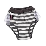 MERRYHAPY Fisiológicos para Mascotas Pañal Casero para Perros Perrito Pañal Delicado Pañal para Perros Perro Vestidos Pañales Reutilizables para Perros Algodón